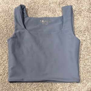 Skatie Gray Sports Bra